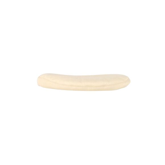 Nanushka Tarone Beret in Cream Vegan Leather